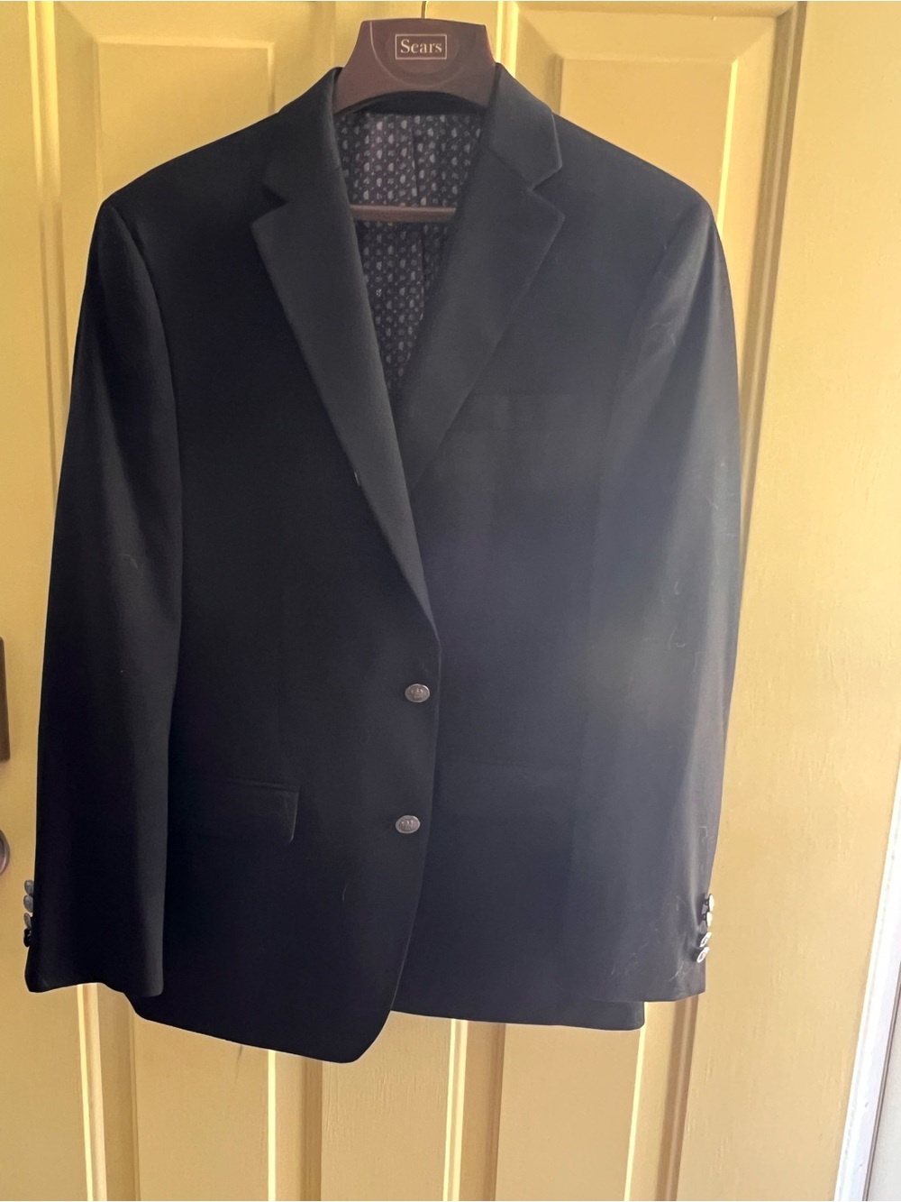 Men’s Ralph Lauren Chaps Black Lined Blazer 38R